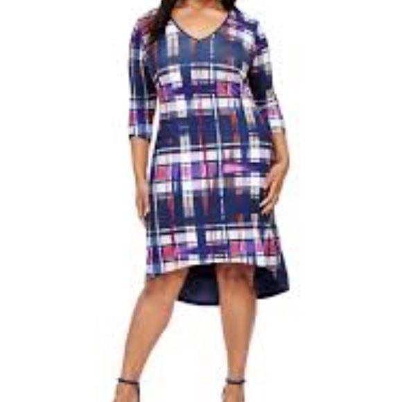 JETE Dresses & Skirts - JETE | Stretch V-Neck Shift Dress. NWOT